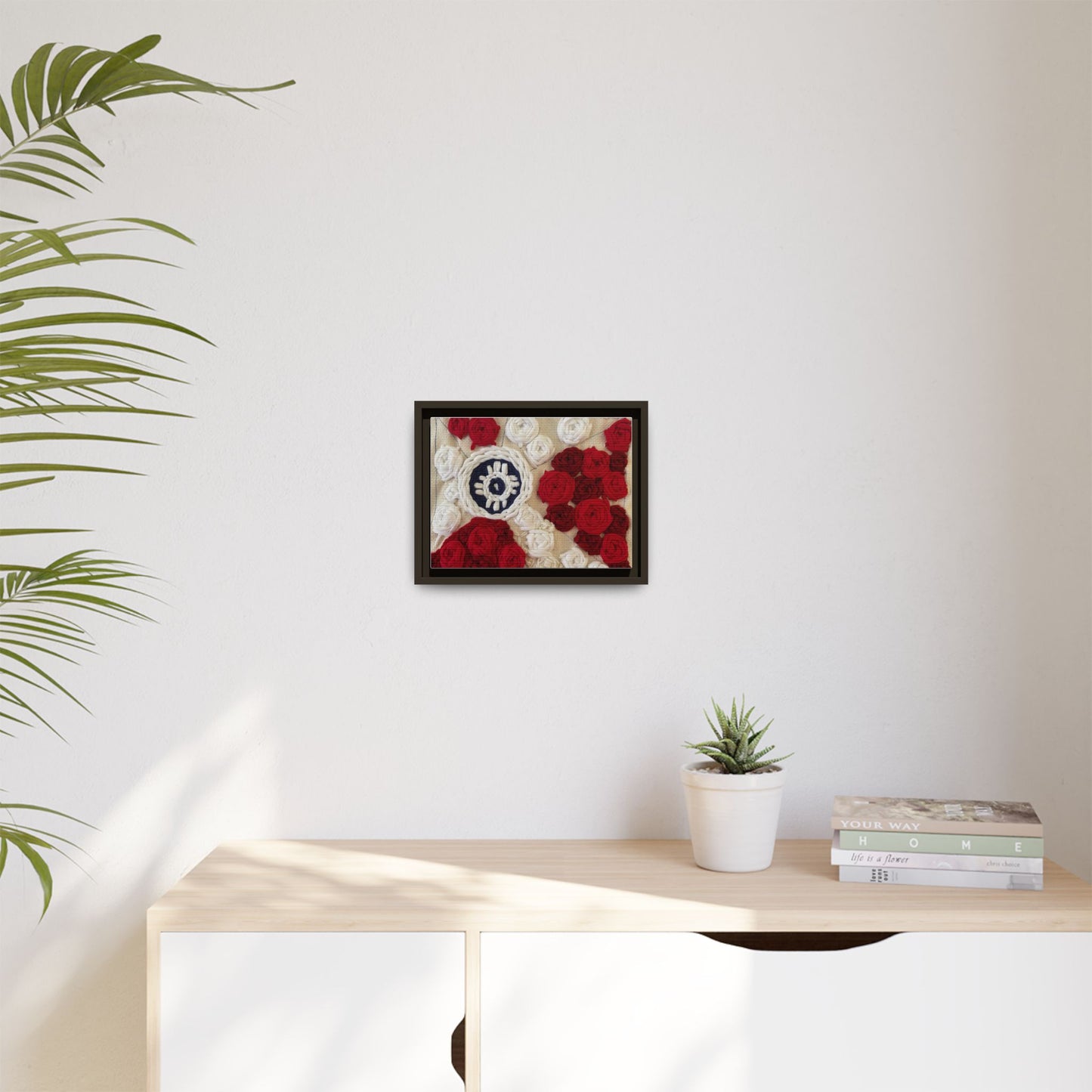 Wichita Roots, Matte Canvas, Framed (Multi-color)