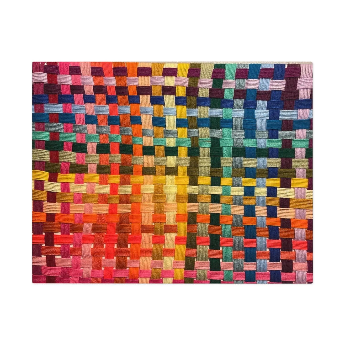 Polychrome Lion Weave Jigsaw Puzzle with Tin, Fun Family Activity, Home Decor Game, Gift Puzzle Lovers, Rainy Day, Colorful