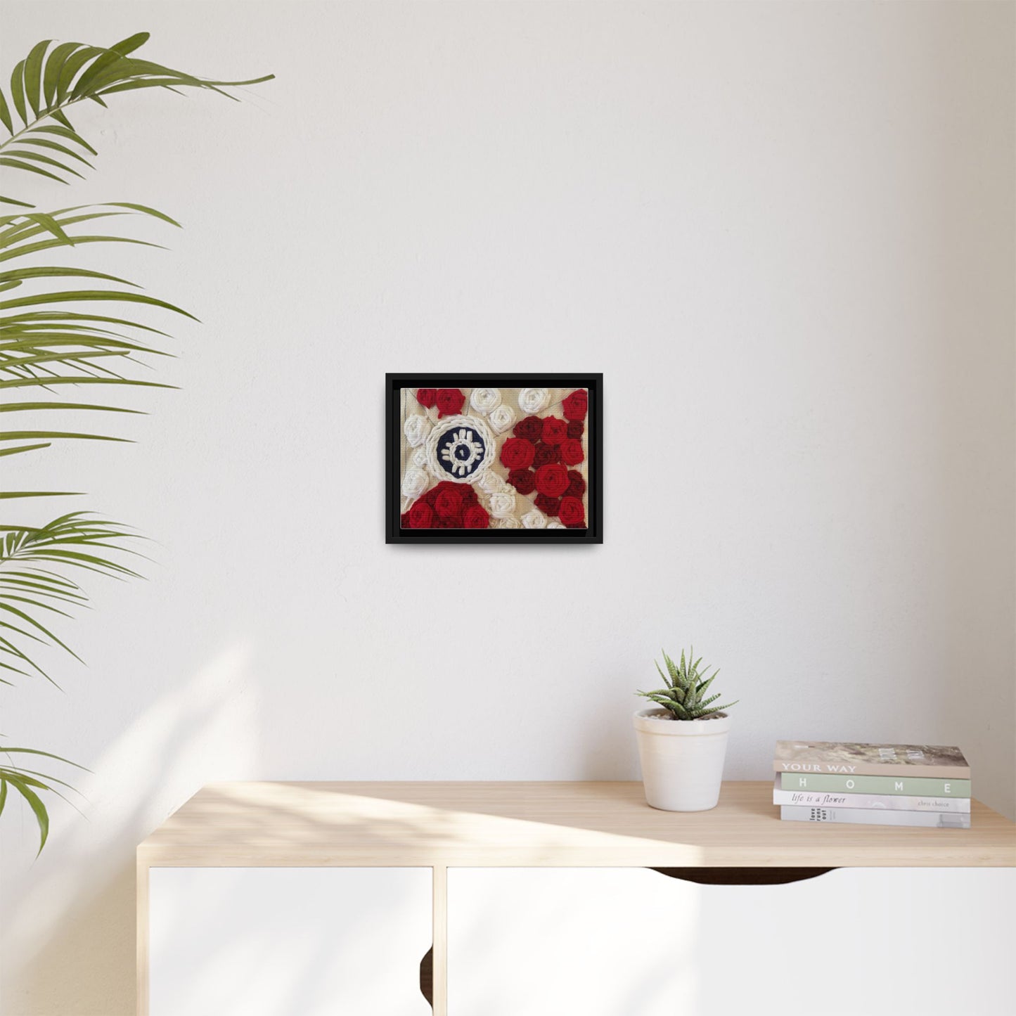 Wichita Roots, Matte Canvas, Framed (Multi-color)