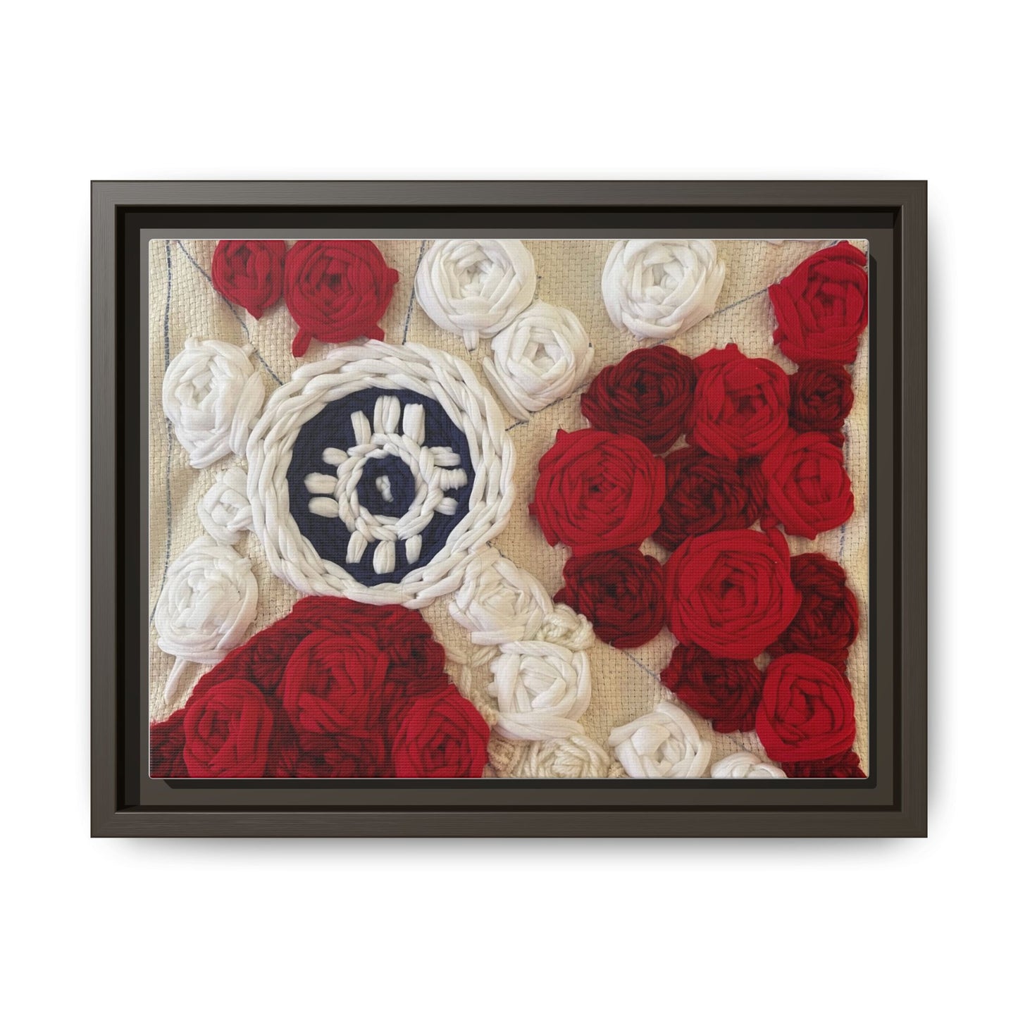 Wichita Roots, Matte Canvas, Framed (Multi-color)