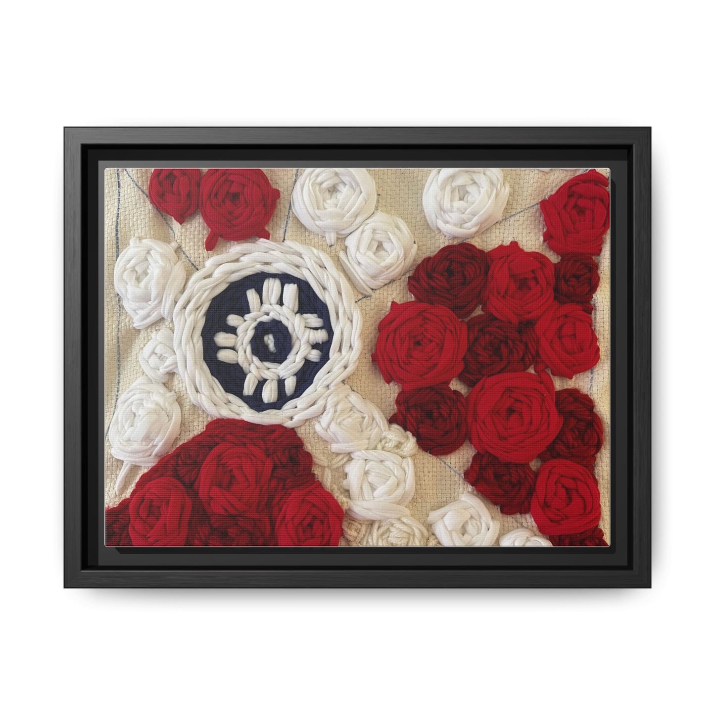Wichita Roots, Matte Canvas, Framed (Multi-color)