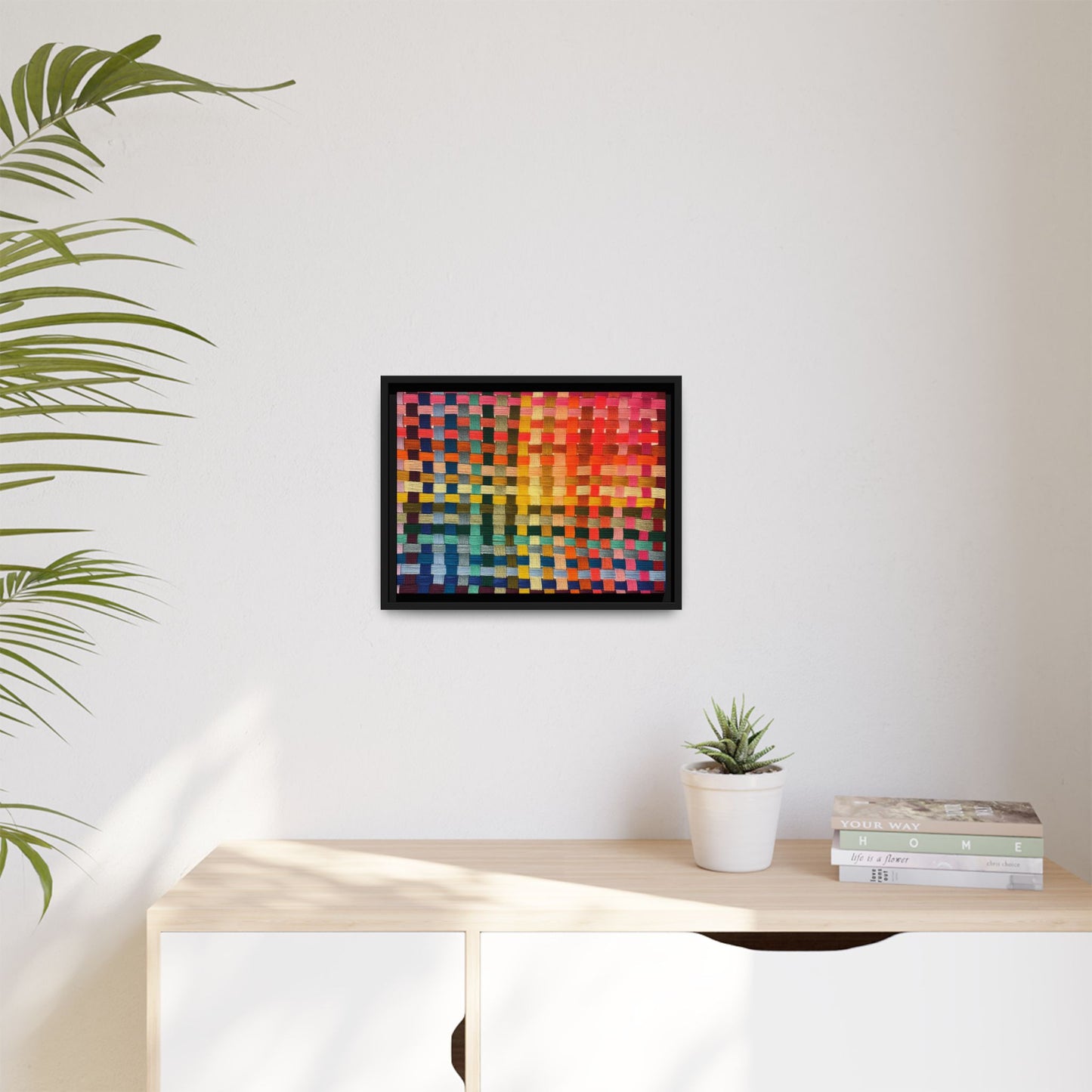 Polychrome Lion Framed Canvas Art - Vibrant Wall Decor, Modern Aesthetic, Perfect for Home or Office, Gift Idea for Art Lovers, Living Room [...]