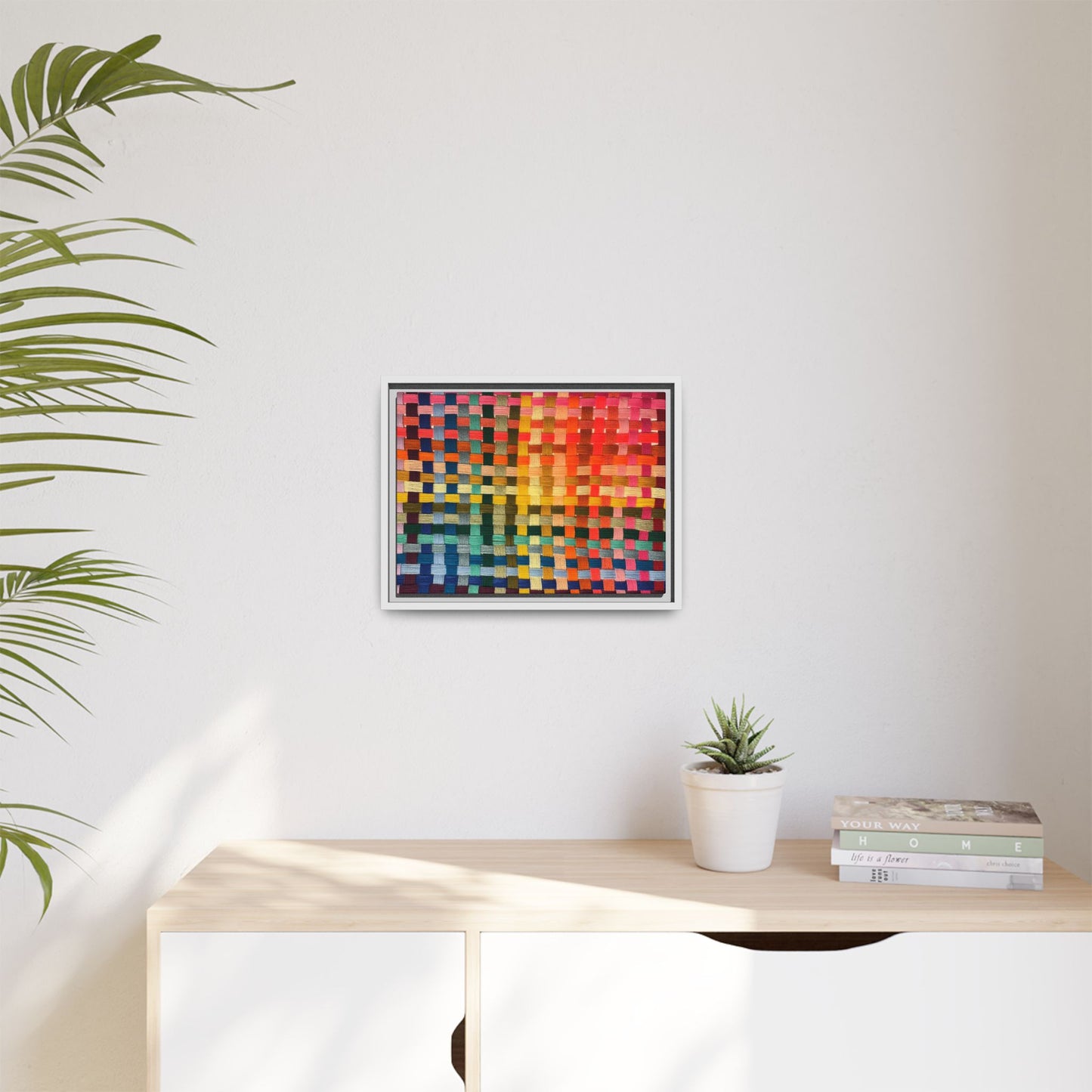 Polychrome Lion Framed Canvas Art - Vibrant Wall Decor, Modern Aesthetic, Perfect for Home or Office, Gift Idea for Art Lovers, Living Room [...]