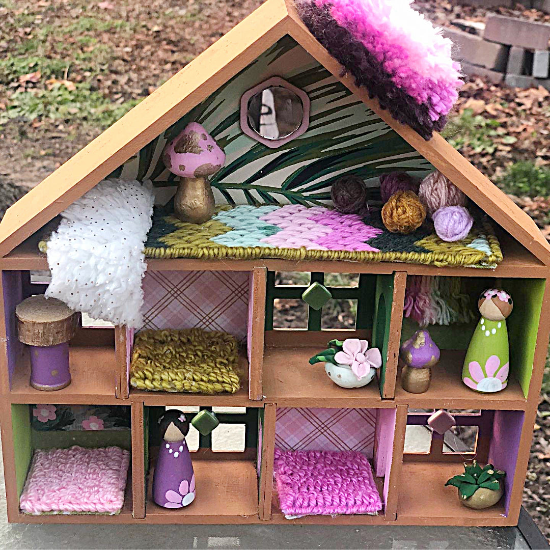 Thriving Vibes Boho Dollhouse